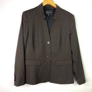Lafayette 148 | Brown Blazer Wool Blend 14